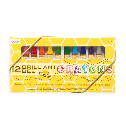 Brilliant Bee Crayons - Set of 12