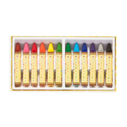 Brilliant Bee Crayons - Set of 12