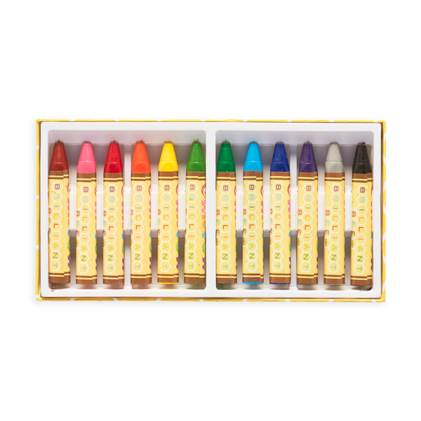 Brilliant Bee Crayons - Set of 12