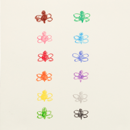 Brilliant Bee Crayons - Set of 12