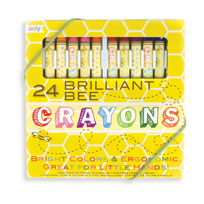 Brilliant Bee Crayons - Set of 24