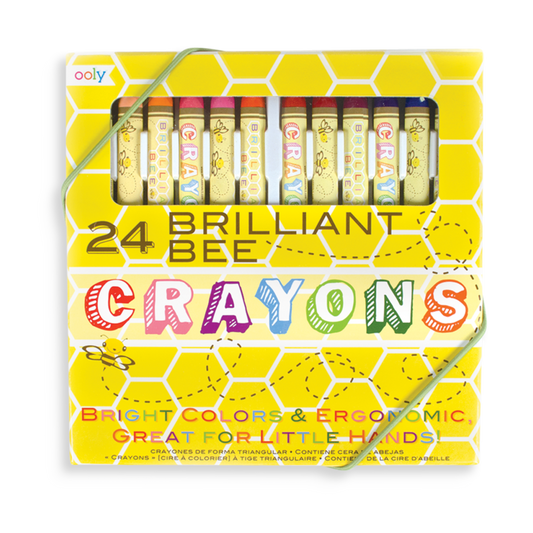 Brilliant Bee Crayons - Set of 24