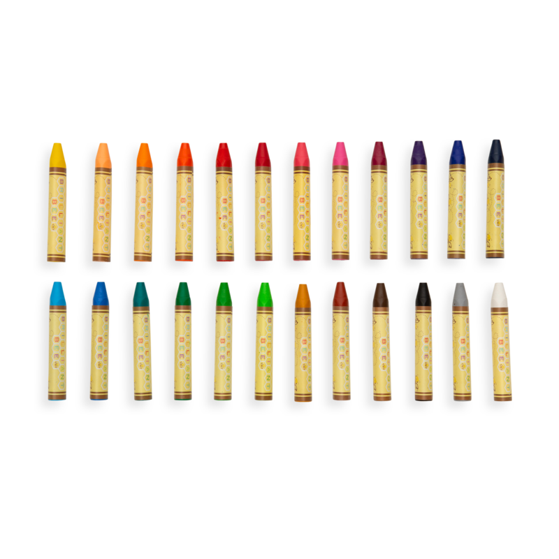 Brilliant Bee Crayons - Set of 24