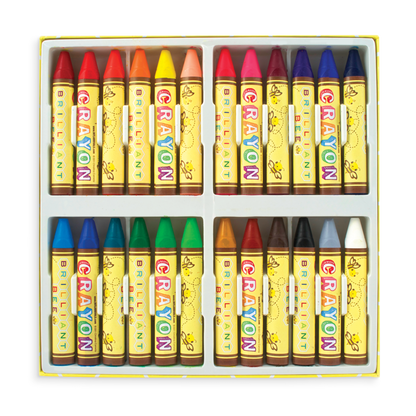 Brilliant Bee Crayons - Set of 24