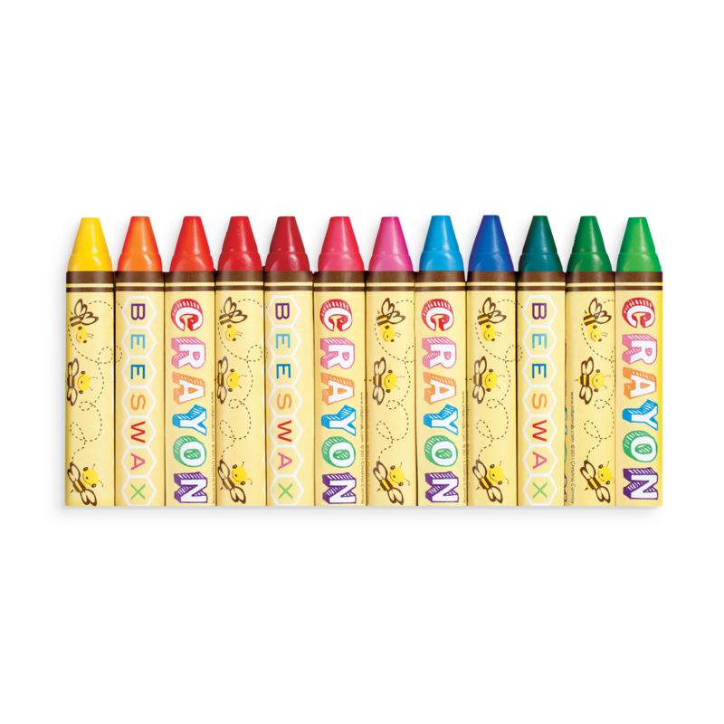 Brilliant Bee Crayons - Set of 12