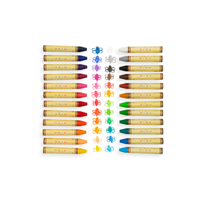 Brilliant Bee Crayons - Set of 24