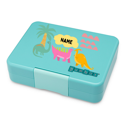 Yumbox Snack 3 Section - Misty Aqua