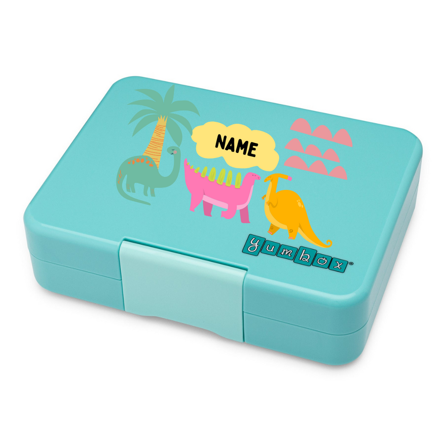 Yumbox Snack 3 Section - Misty Aqua