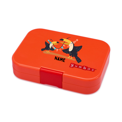 Yumbox 6 Section Original- Safari Orange Jungle