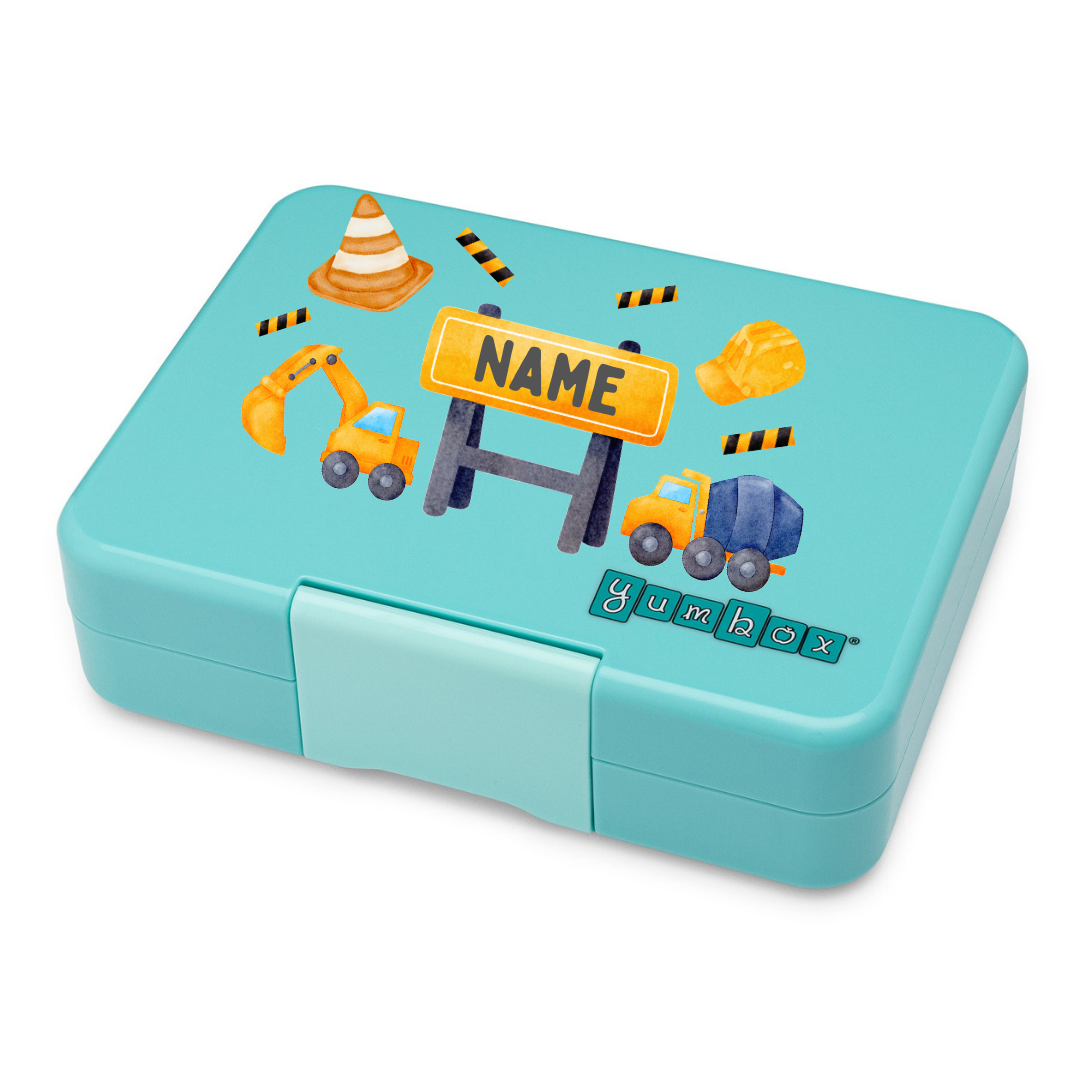 Yumbox Snack 3 Section - Misty Aqua