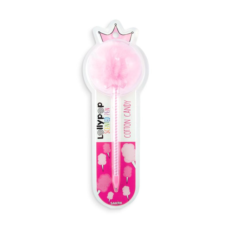 Sakox Scented LollyPop Pen - Cotton Candy