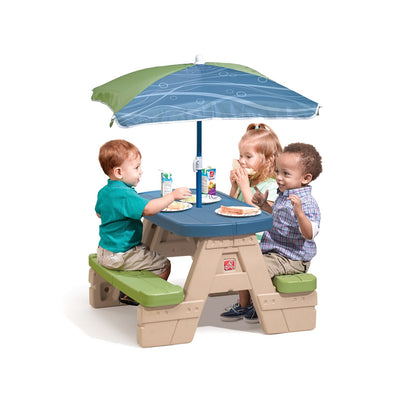 Step2 Sit & Play Picnic Table With Umbrella