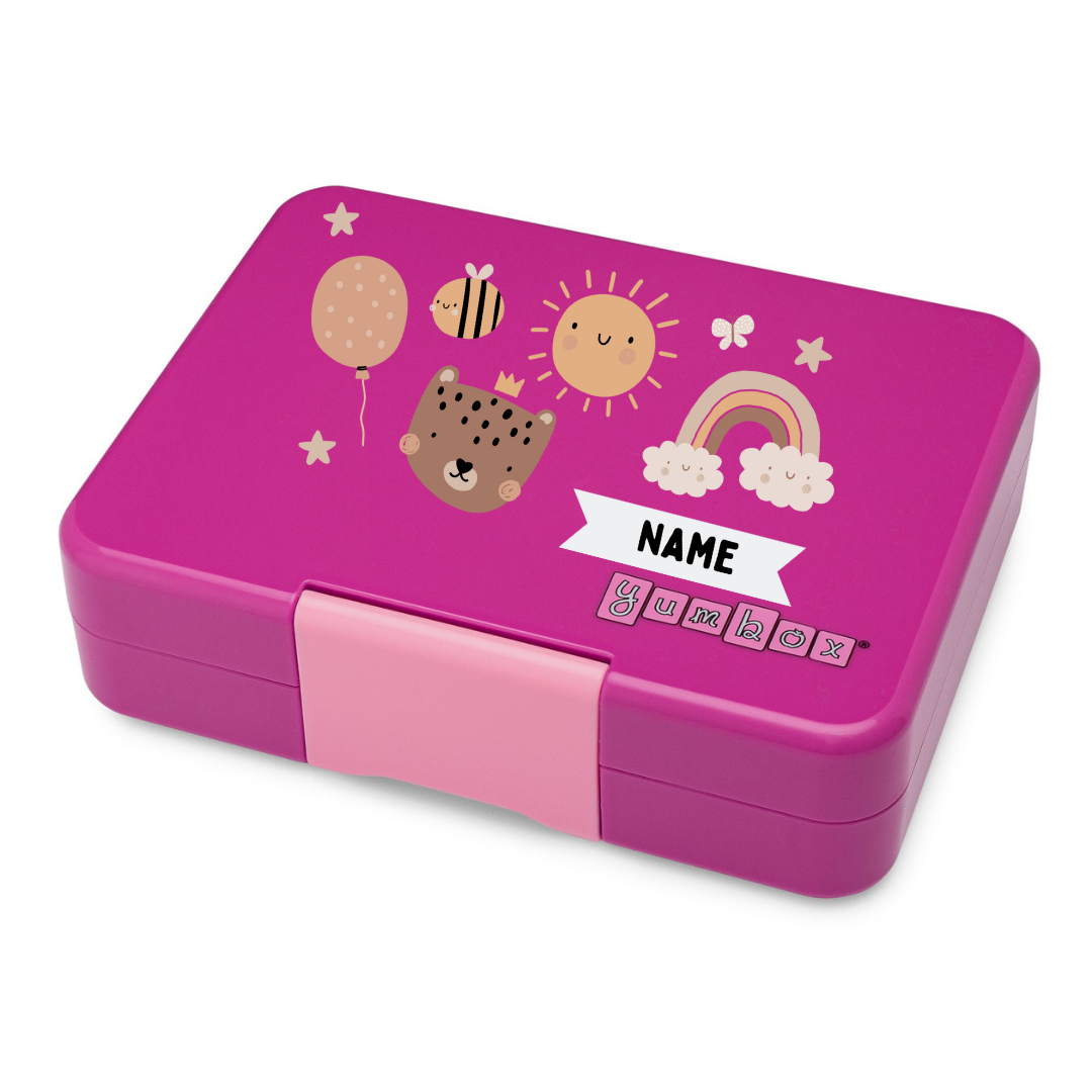 Yumbox Snack 3 Section - Malibu Purple