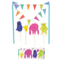 Monsters of the World Cake Bunting