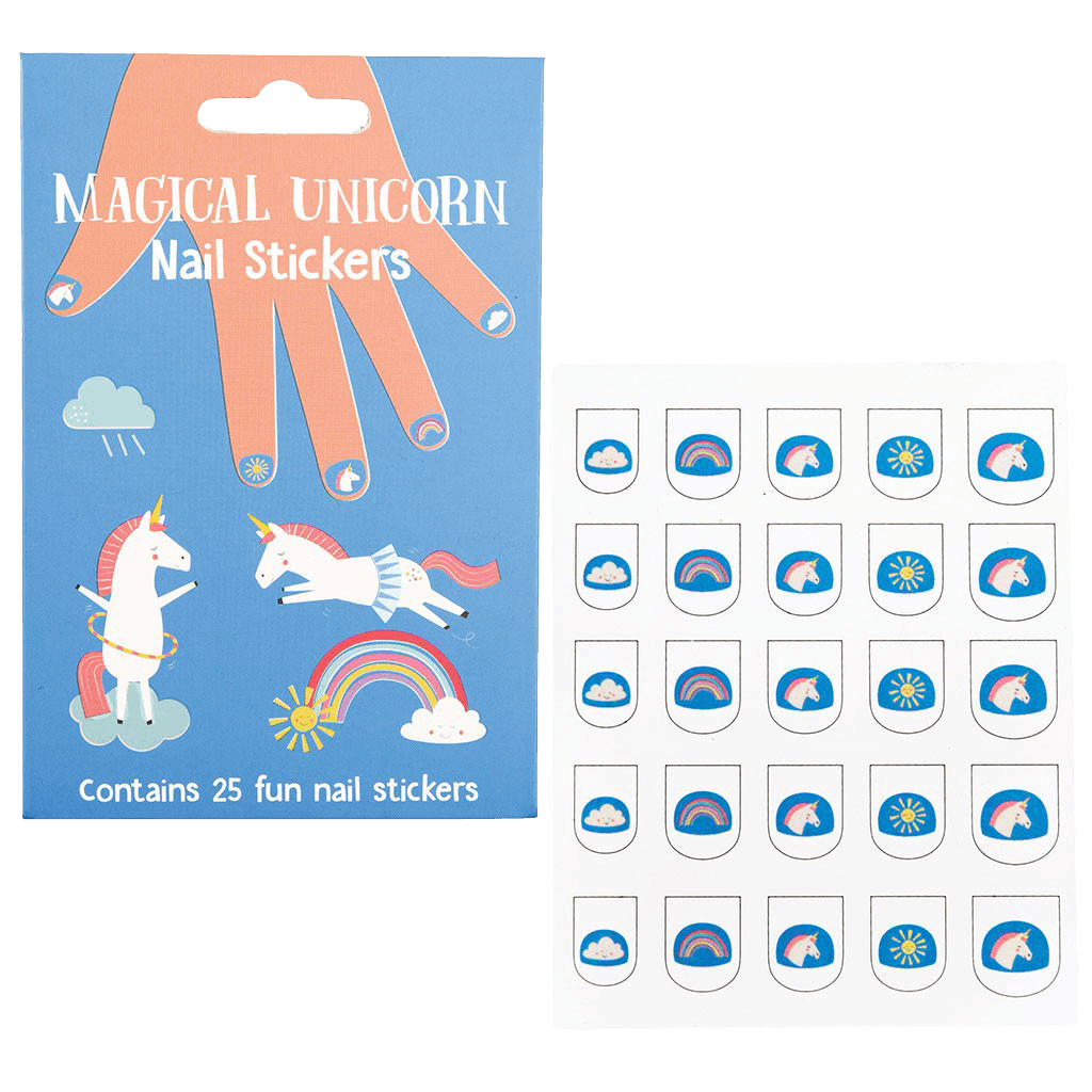Magical Unicorn Nail Sticker (Pack of 25)