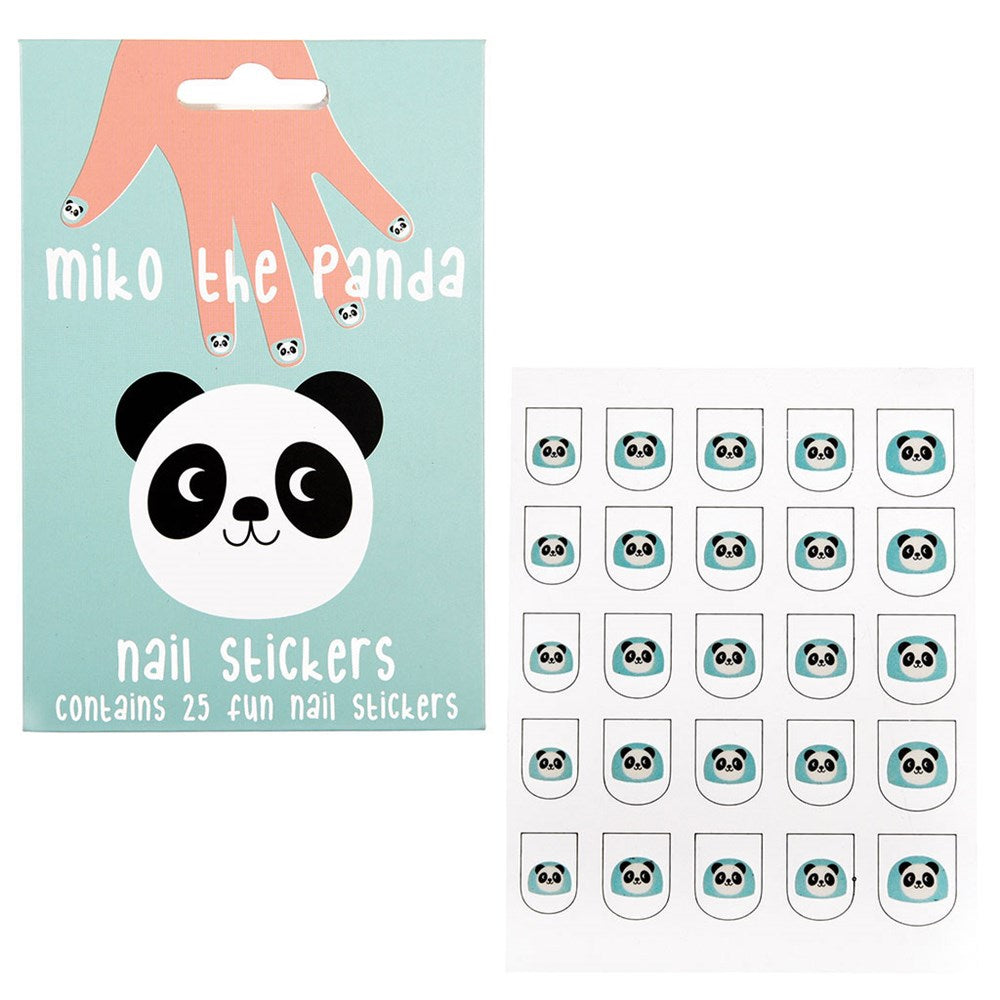 Miko The Panda Nail Sticker (Pack of 25)