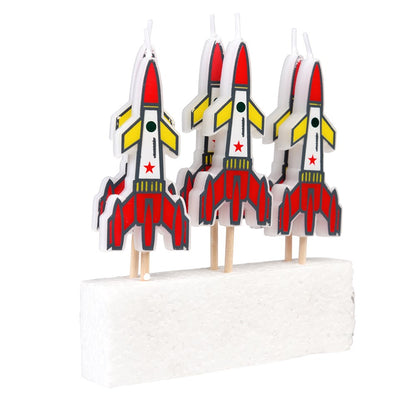 Space Age Party Candles (Set of 6)