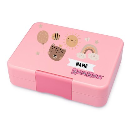 Yumbox Snack 3 Section - Coco Pink