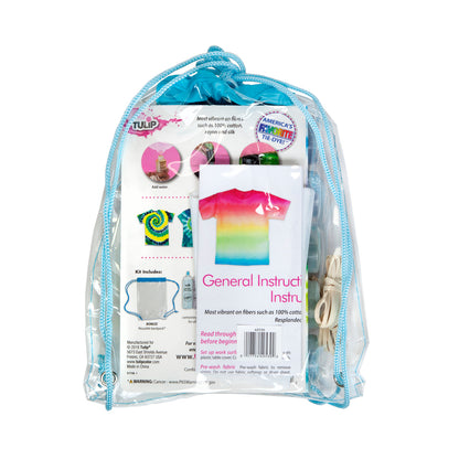 Tulip Beachy Blues One-Step Tie-Dye Backpack Kit