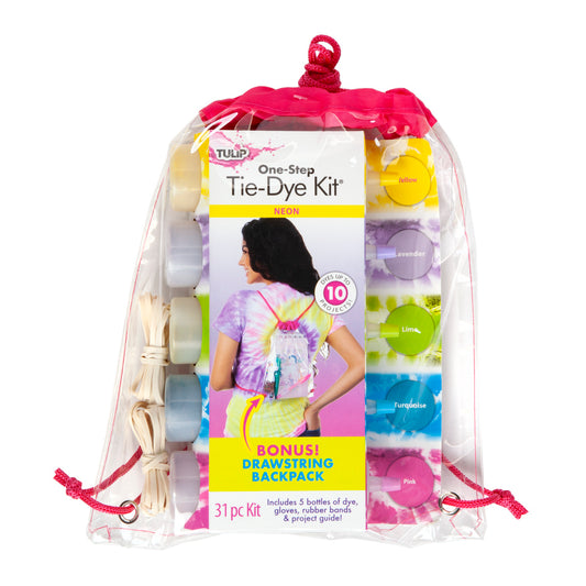 Tulip Neon One-Step Tie-Dye Backpack Kit