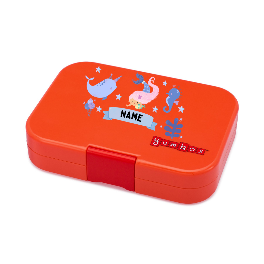 Yumbox 6 Section Original- Safari Orange Jungle