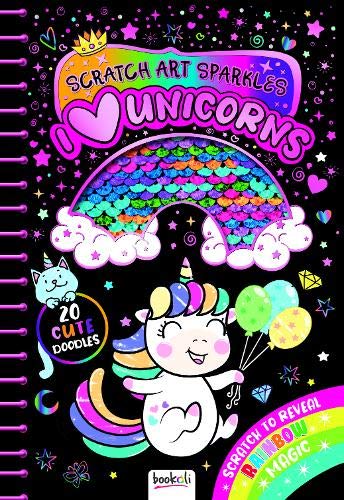 Scratch Art Sparkles - I love Unicorns