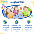 PepPlay Dough Art Kit - Alphabets Jungle Theme