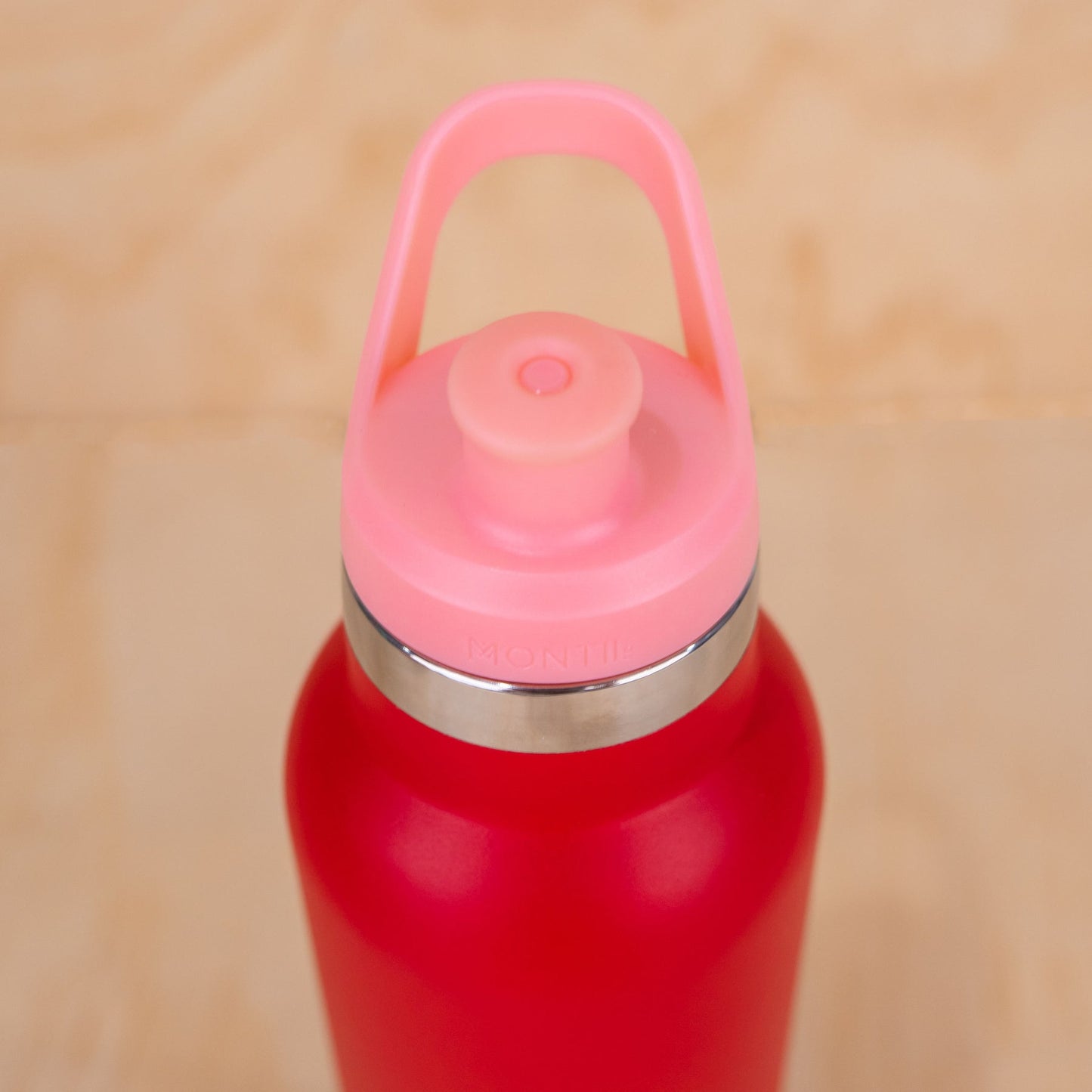 MontiiCo Drink Bottle Lid - Sports 2.0 - Strawberry