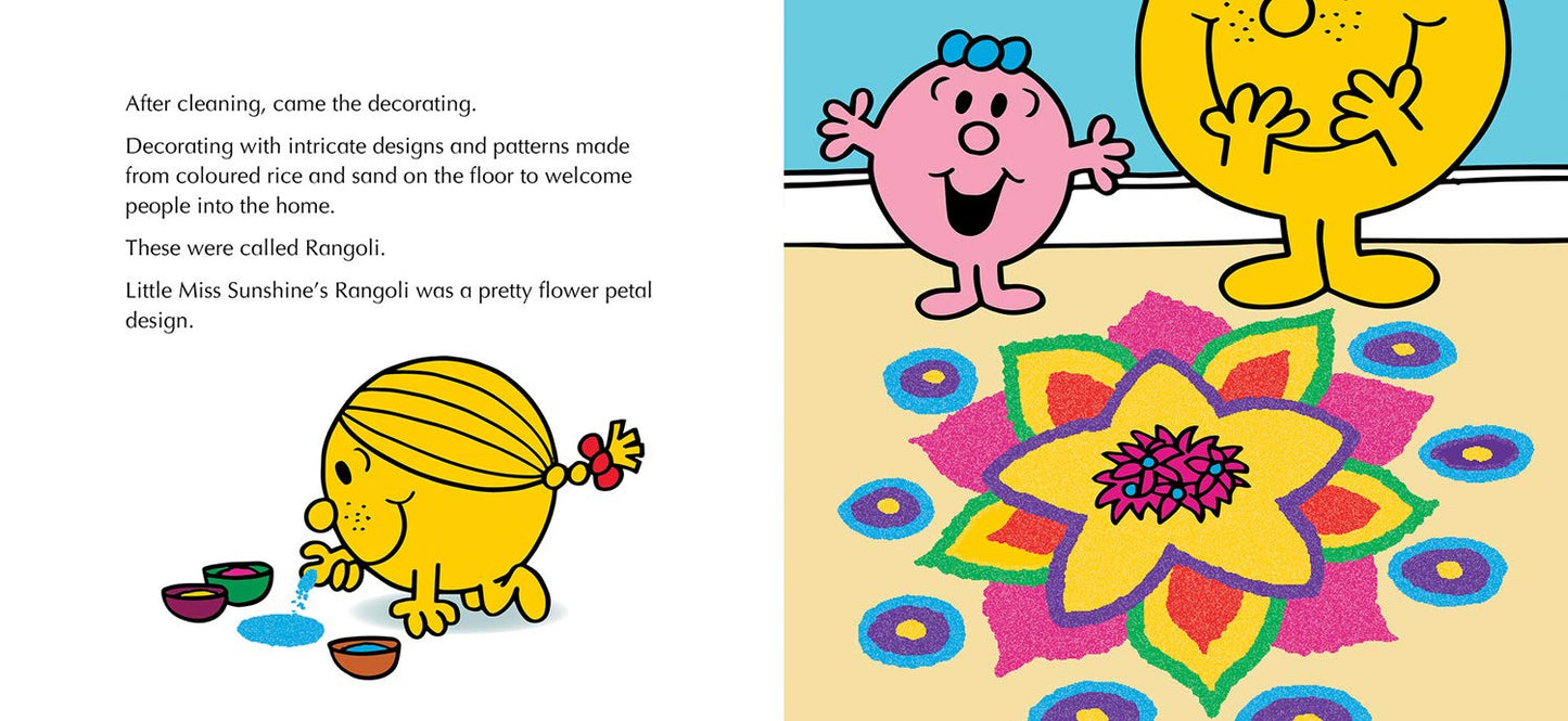 Mr. Men Little Miss Happy Diwali