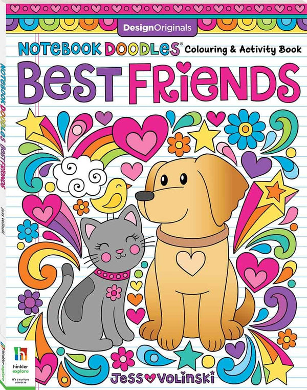 Design Originals Notebook Doodles: Best Friends