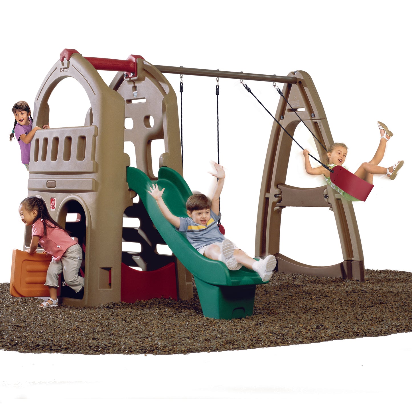 Step2 Naturally Playful Playhouse Climber & Swing Extension