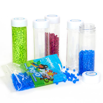 Tall Cylinder Bead Storage Set