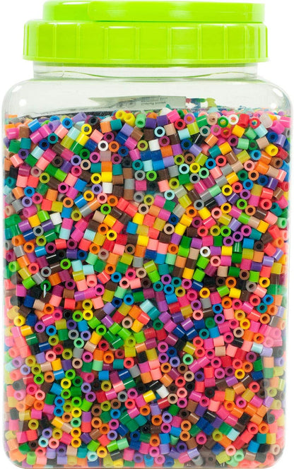 Perler Beads Bulk Assorted Multicolour Fuse Beads - 22,000 Multi-Mix