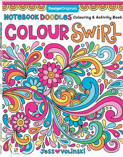Design Originals Notebook Doodles:  Colour Swirl