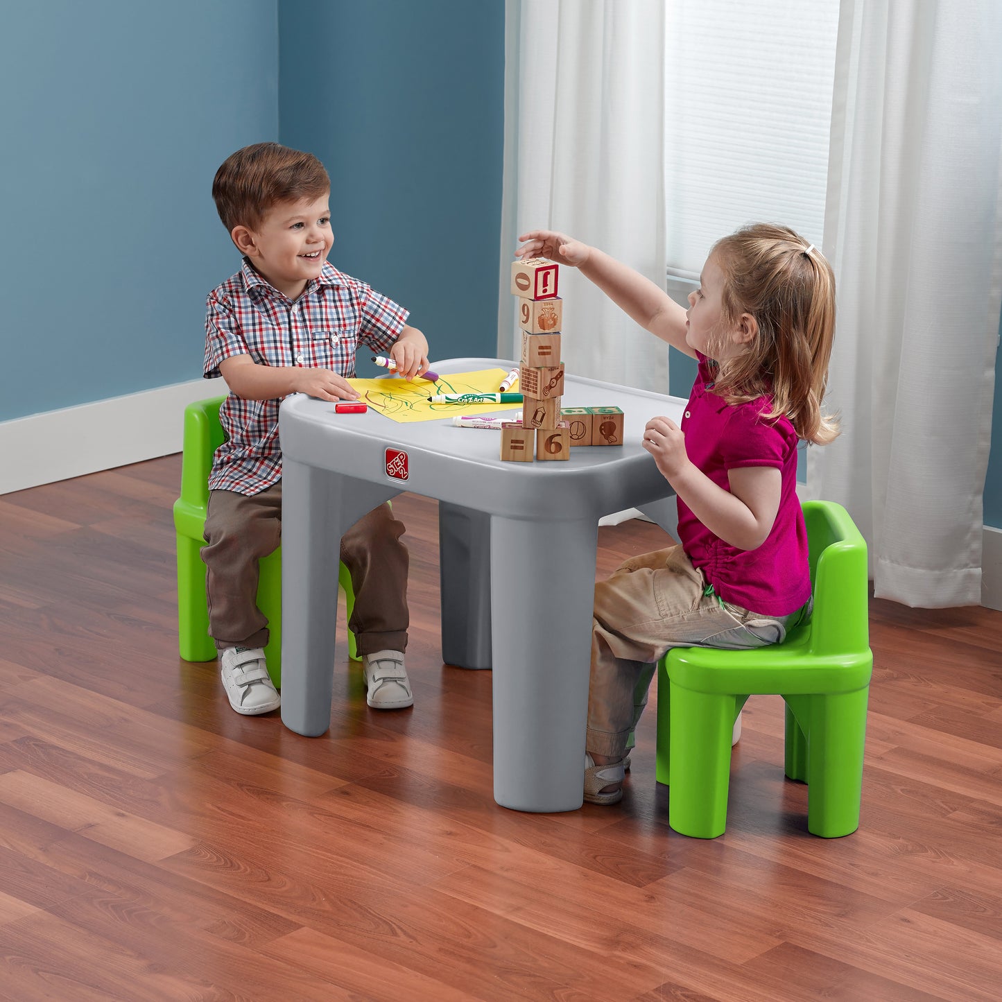 Step2 Mighty My Size Table & Chairs Set