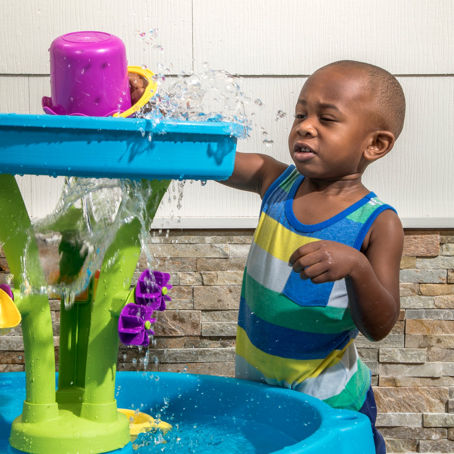 Step2 Summer Showers Splash Tower Water Table