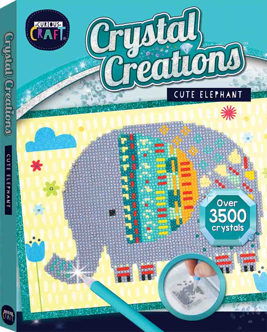 Crystal Creations Cute Elephant Bombay Kids Company