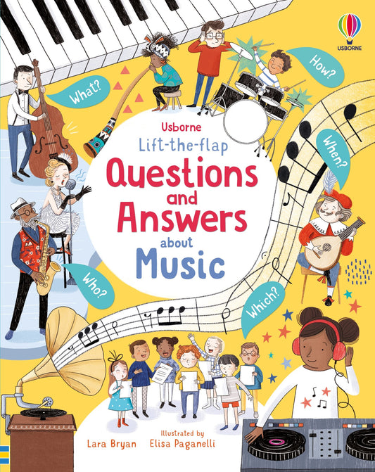 Lift-the-flap Questions and Answers about Music