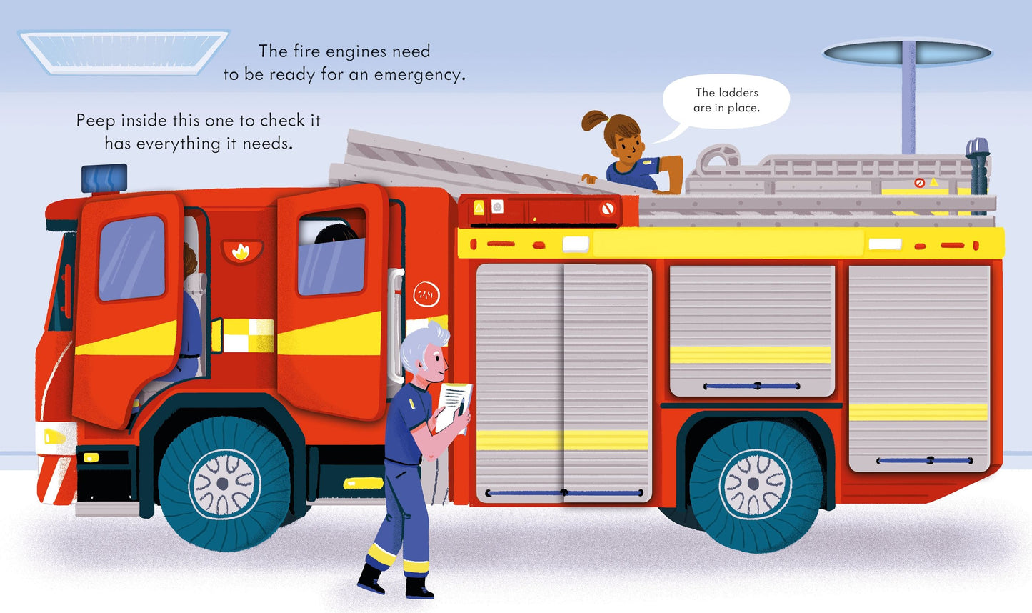 Peep Inside How A Fire Engine Works