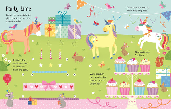 Wipe-Clean Unicorn Activities