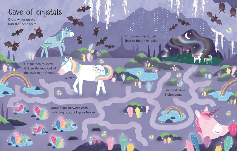 Wipe-Clean Unicorn Activities