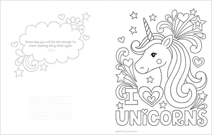 Design Originals Notebook Doodles:  Unicorns