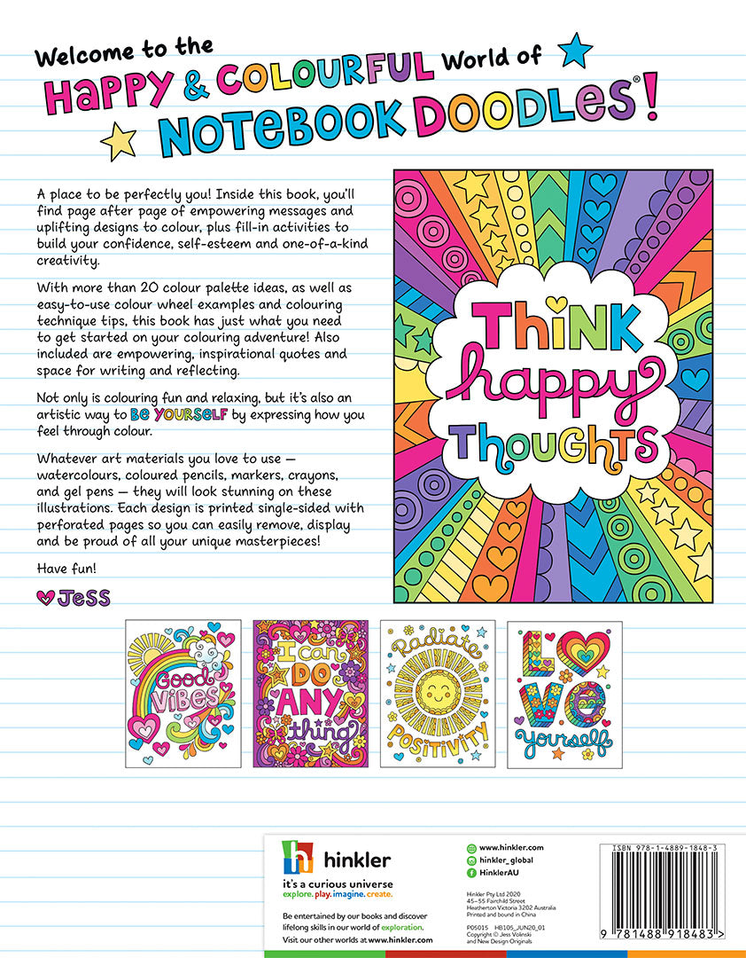 Design Originals Notebook Doodles: Girl Power