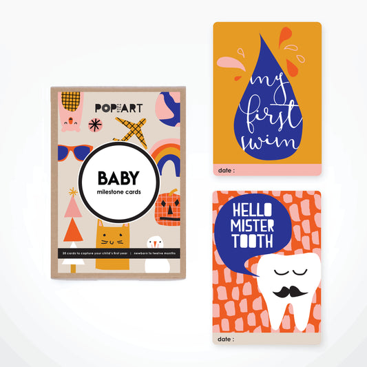 Baby Milestone Cards
