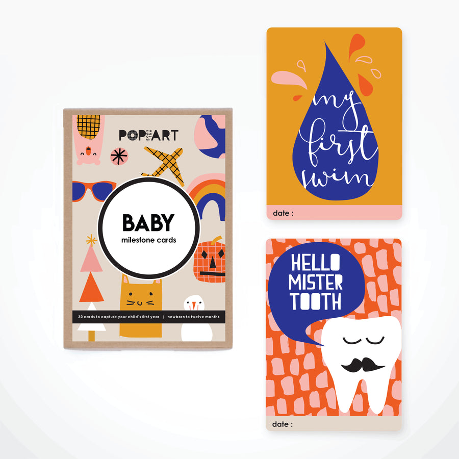 Baby Milestone Cards