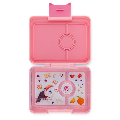 Yumbox Snack 3 Section - Coco Pink