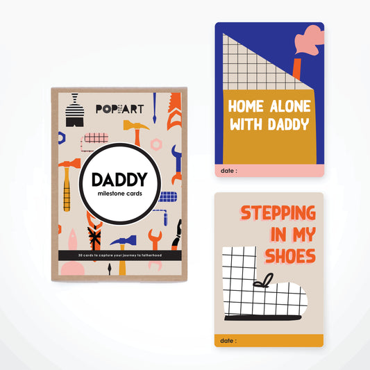 Daddy Milestone Cards