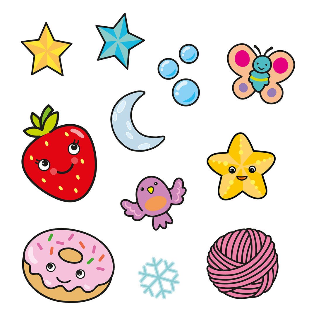 Unicorns, Mermaids and more! Sticker Colouring Books (10 PACK)