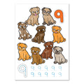 1-20 Sticker Colouring Books (10 PACK)