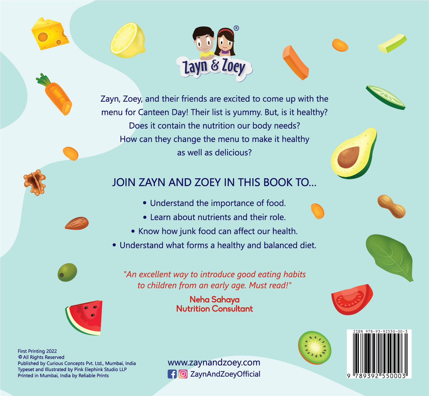 Healthy Eating with Zayn & Zoey